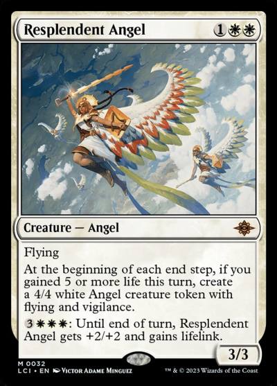 Resplendent Angel LCI-32 The Lost Caverns of Ixalan Magic card