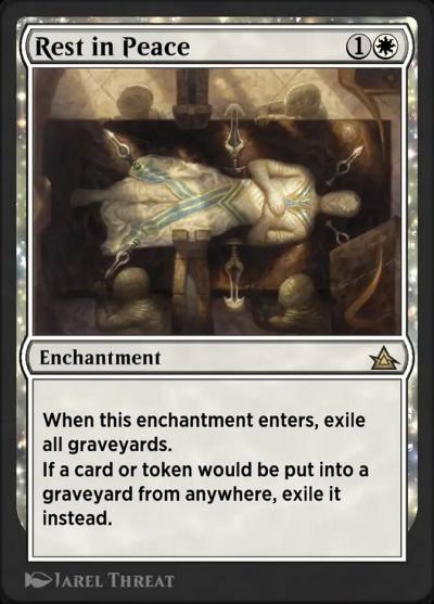 Rest in Peace OMB-6 Through the Omenpaths Bonus Sheet Magic card