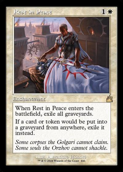 Rest in Peace RVR-446 Ravnica Remastered Magic card