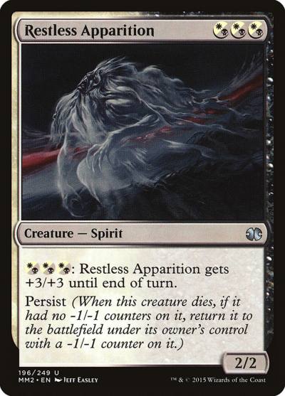 Restless Apparition MM2-196 Modern Masters 2015 Magic card