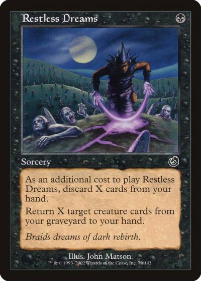 Restless Dreams TOR-79 Torment Magic card