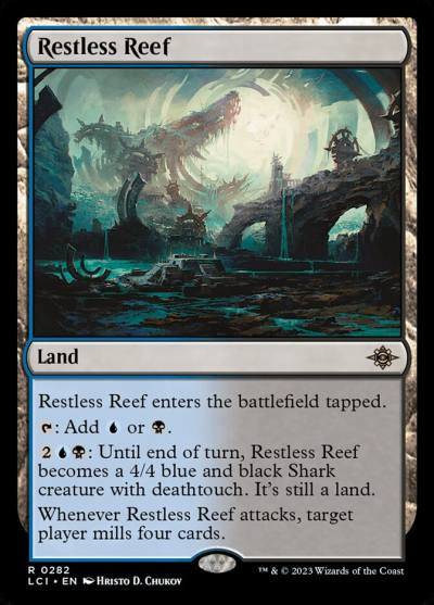 Restless Reef LCI-282 The Lost Caverns of Ixalan Magic card