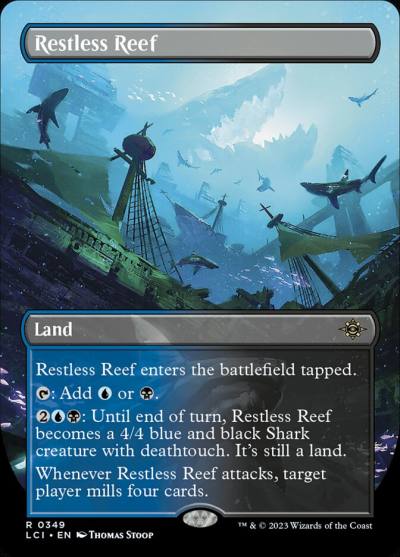 Restless Reef LCI-349 The Lost Caverns of Ixalan Magic card