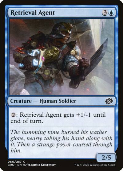 Retrieval Agent BRO-60 The Brothers' War Magic card
