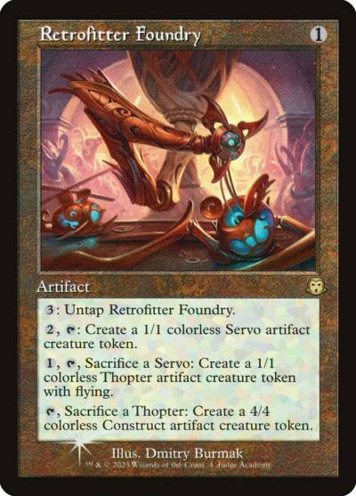 Retrofitter Foundry P23-4 Judge Gift Cards 2023 Magic card