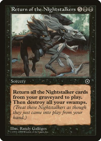Return of the Nightstalkers P02-88 Portal Second Age Magic card