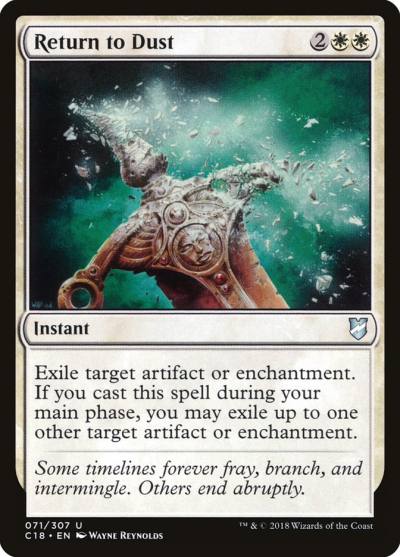 Return to Dust C18-71 Commander 2018 Magic card