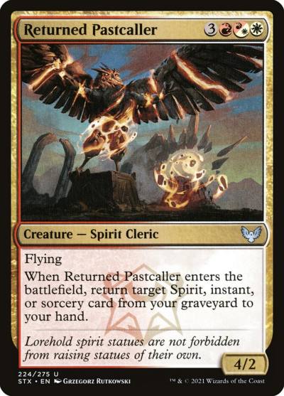 Returned Pastcaller 224 Strixhaven: School of Mages Magic card