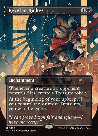 Revel in Riches SLD-1830 Secret Lair Drop Magic card