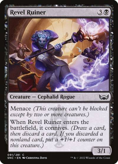 Revel Ruiner SNC-91 Streets of New Capenna Magic card
