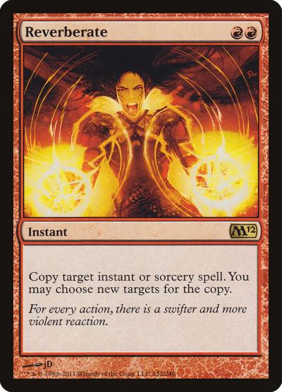 Reverberate M12-152 Magic 2012 Magic card