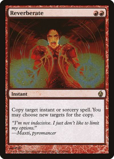 Reverberate PD2-20 Premium Deck Series: Fire and Lightning Magic card