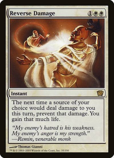 Reverse Damage 9ED-35STAR Ninth Edition Magic card