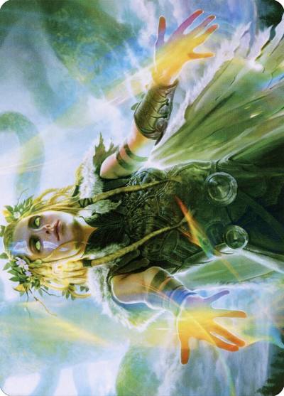 Revitalize // Revitalize AKHM-5 Kaldheim Art Series Magic card