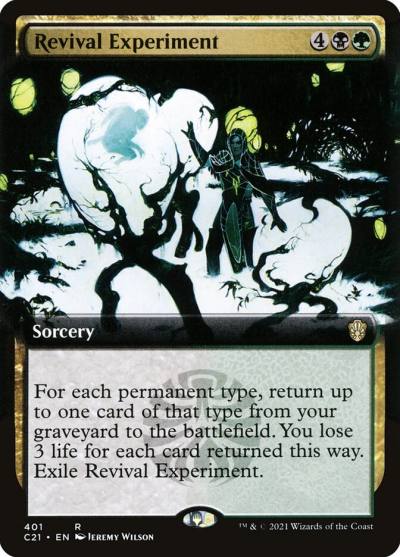 Revival Experiment C21-401 Commander 2021 Magic card