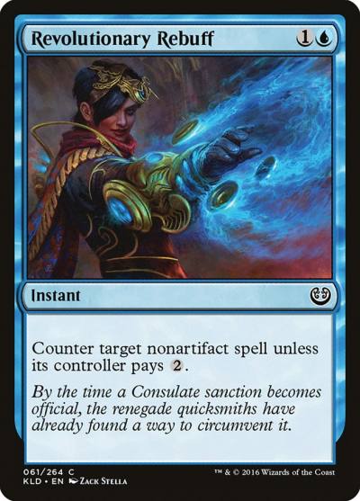 Revolutionary Rebuff KLD-61 Kaladesh Magic card