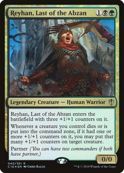 Reyhan, Last of the Abzan C16-40 Commander 2016 Magic card