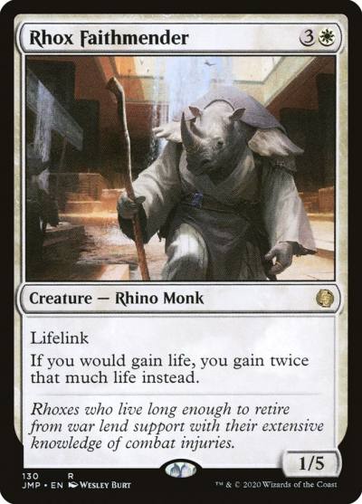 Rhox Faithmender JMP-130 Jumpstart Magic card
