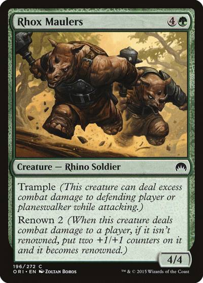 Rhox Maulers ORI-196 Magic Origins Magic card