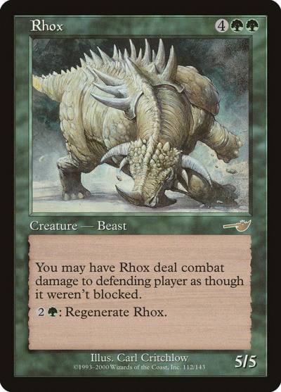 Rhox NEM-112 Nemesis Magic card