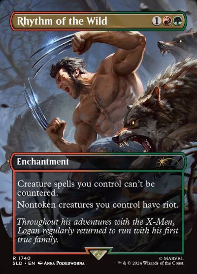 Rhythm of the Wild SLD-1740 Secret Lair Drop Magic card