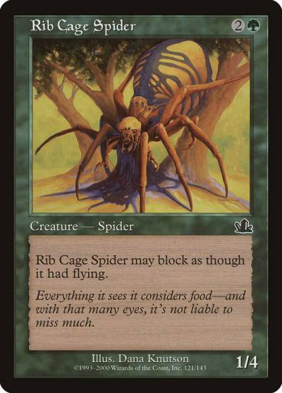 Rib Cage Spider PCY-121 Prophecy Magic card