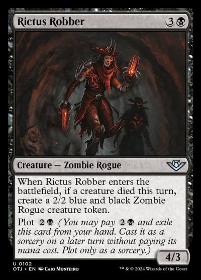 Rictus Robber 102 Outlaws of Thunder Junction Magic card