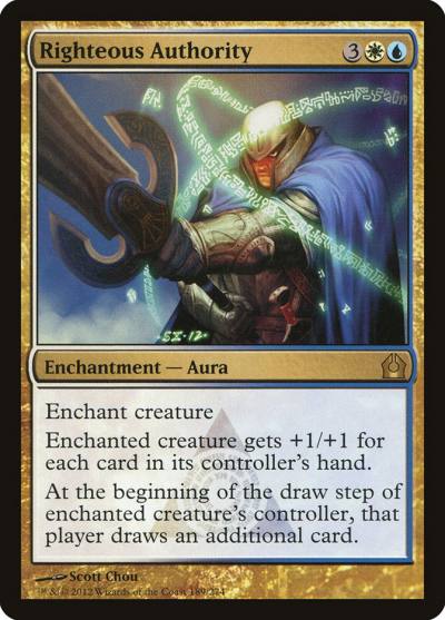 Righteous Authority RTR-189 Return to Ravnica Magic card