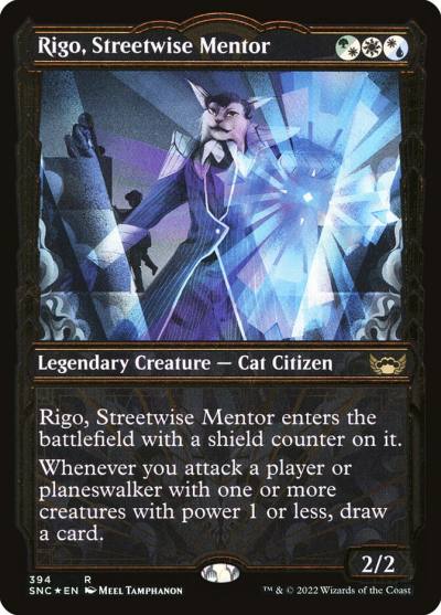 Rigo, Streetwise Mentor SNC-394 Streets of New Capenna Magic card