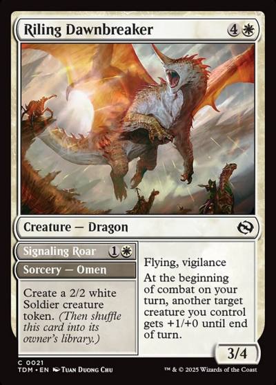 Riling Dawnbreaker // Signaling Roar