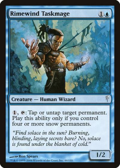 Rimewind Taskmage 44 Coldsnap Magic card