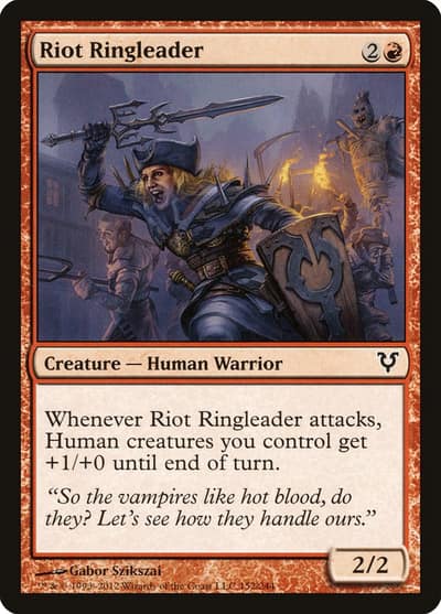 Riot Ringleader 152 Avacyn Restored Magic card