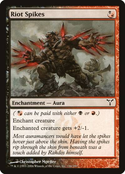 Riot Spikes DIS-146 Dissension Magic card
