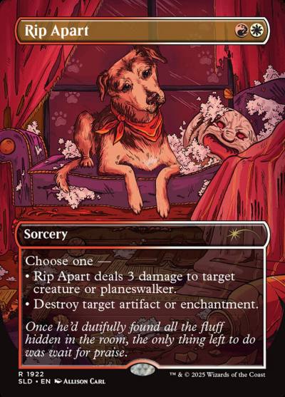 Rip Apart SLD-1922 Secret Lair Drop Magic card