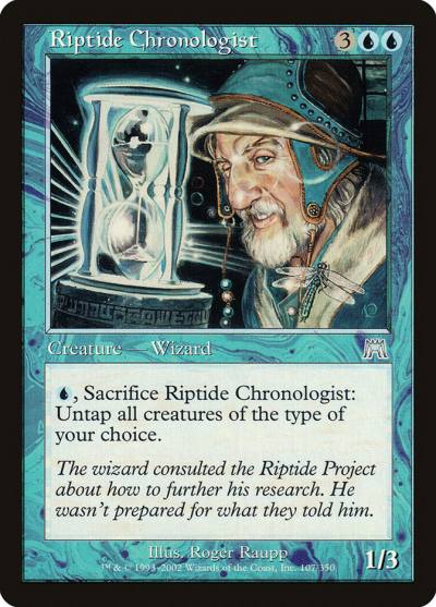 Riptide Chronologist 107 Onslaught Magic card