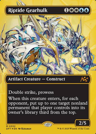 Riptide Gearhulk DFT-552 Aetherdrift Magic card