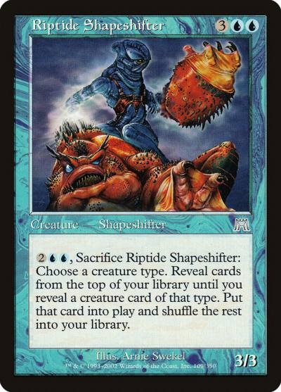 Riptide Shapeshifter ONS-109 Onslaught Magic card
