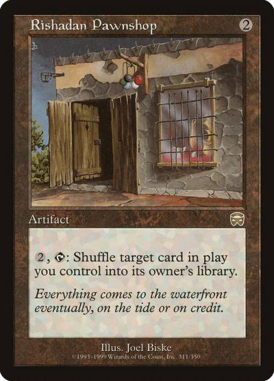 Rishadan Pawnshop MMQ-311 Mercadian Masques Magic card