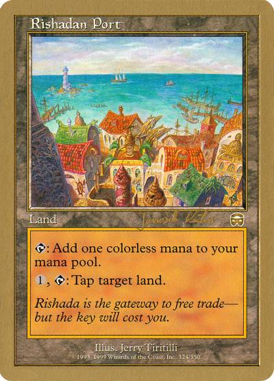 Rishadan Port WC00-JK324 World Championship Decks 2000 Magic card