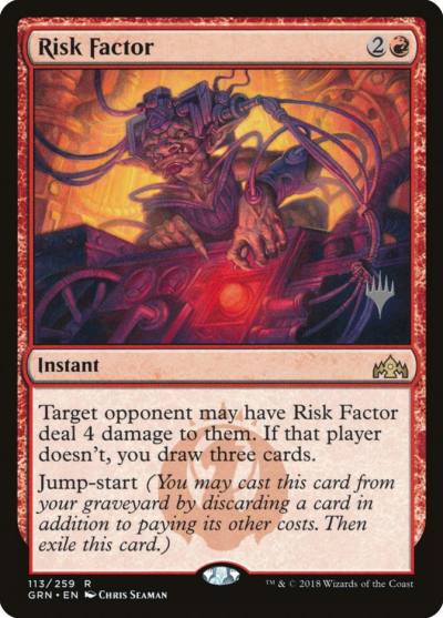 Risk Factor PGRN-113P Guilds of Ravnica Promos Magic card