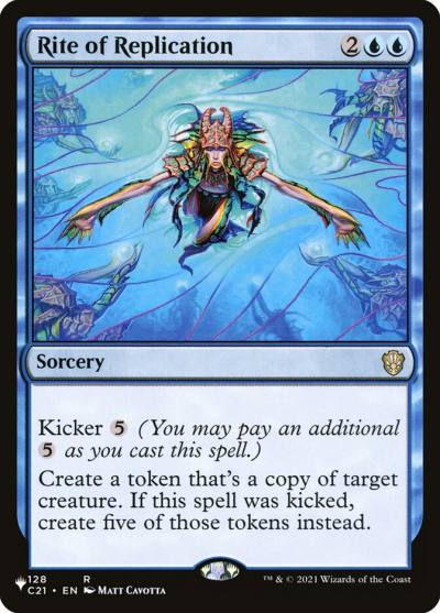 Rite of Replication PLST-C21-128 The List Magic card