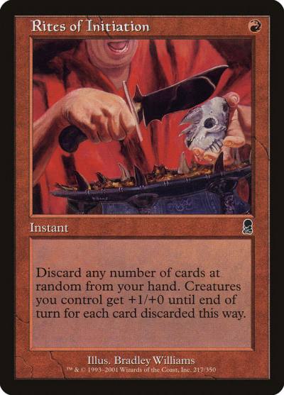Rites of Initiation ODY-217 Odyssey Magic card