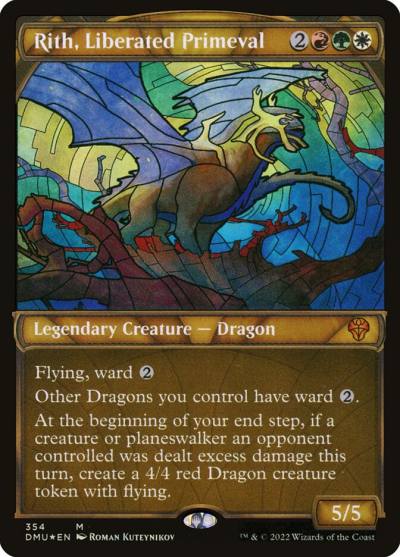 Rith, Liberated Primeval DMU-354 Dominaria United Magic card