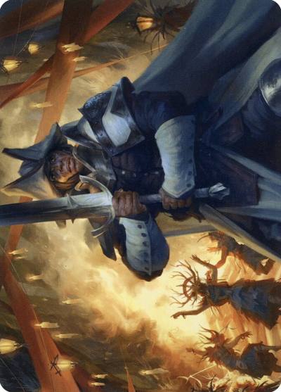 Ritual Guardian // Ritual Guardian AMID-18 Midnight Hunt Art Series Magic card