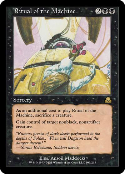 Ritual of the Machine ME2-109 Masters Edition II Magic card