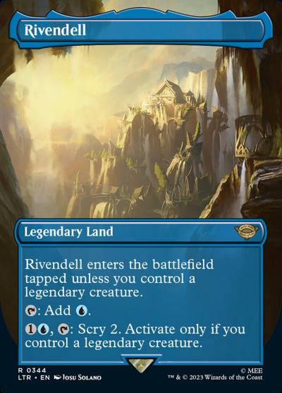 Rivendell LTR-344 The Lord of the Rings: Tales of Middle-earth Magic card