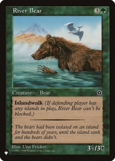 River Bear PLST-P02-144 The List Magic card