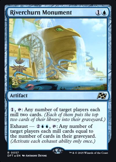 Riverchurn Monument PDFT-57S Aetherdrift Promos Magic card