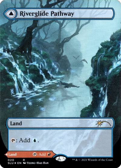 Riverglide Pathway // Lavaglide Pathway SLU-20 Secret Lair: Ultimate Edition Magic card