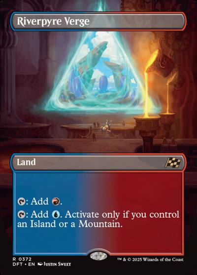 Riverpyre Verge DFT-372 Aetherdrift Magic card